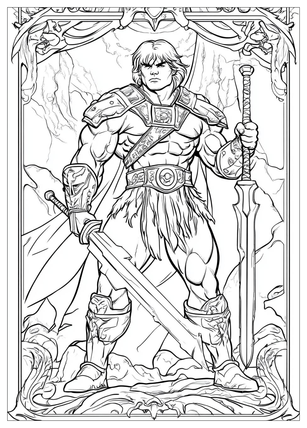 He Man Ausmalbilder 14