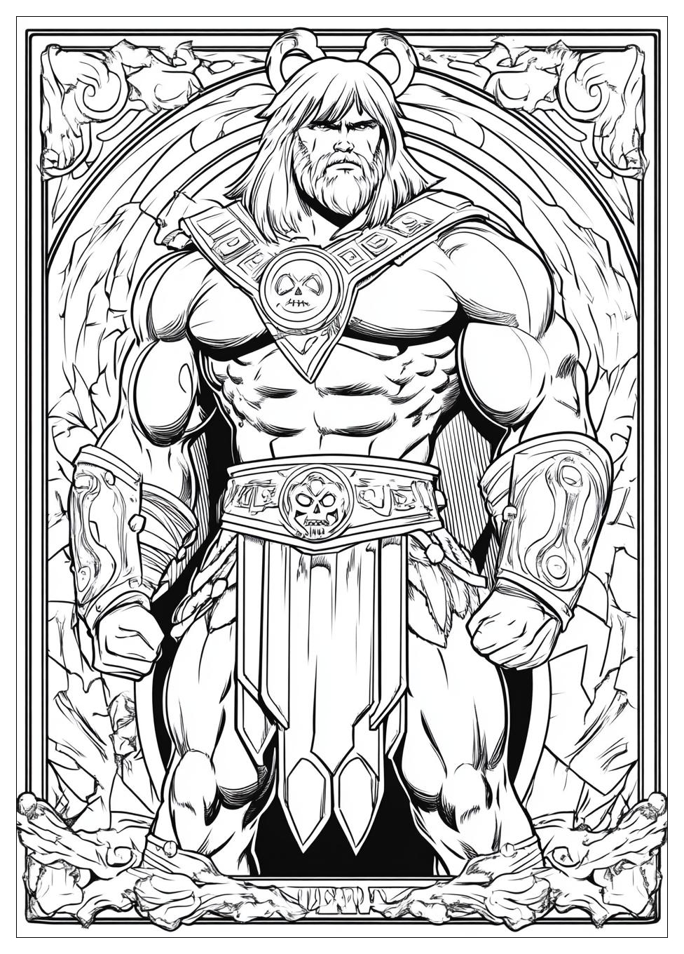 He Man Ausmalbilder 16