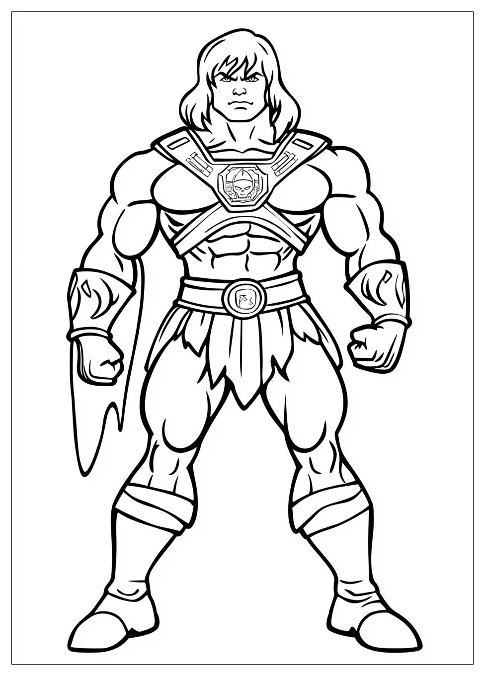He Man Ausmalbilder 2