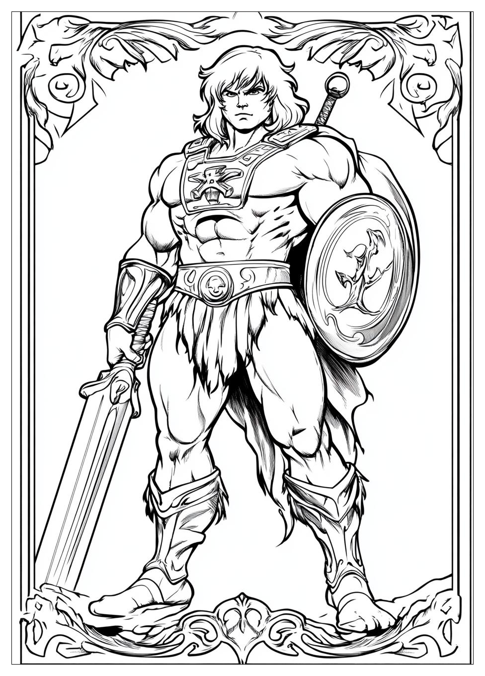 He Man Ausmalbilder 6