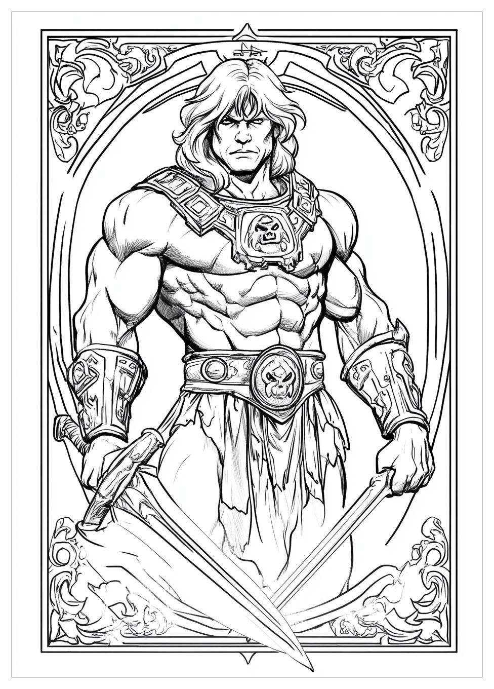 He Man Ausmalbilder 8