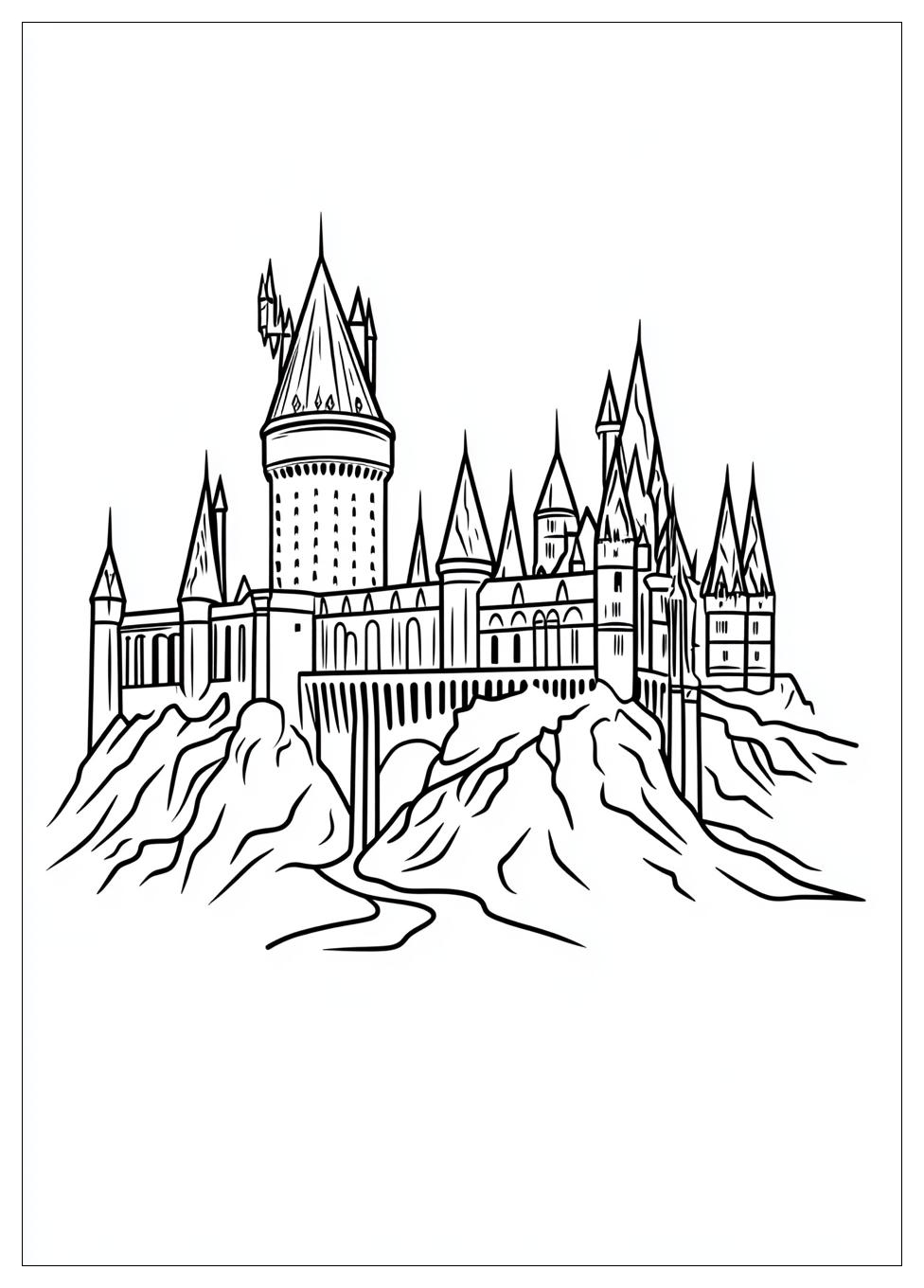 Hogwarts Ausmalbilder 10