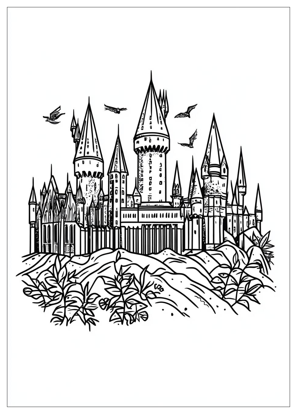 Hogwarts Ausmalbilder 13
