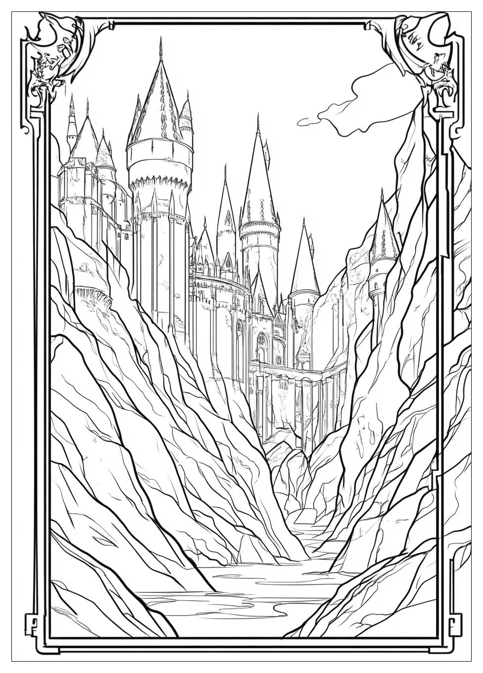 Hogwarts Ausmalbilder 15