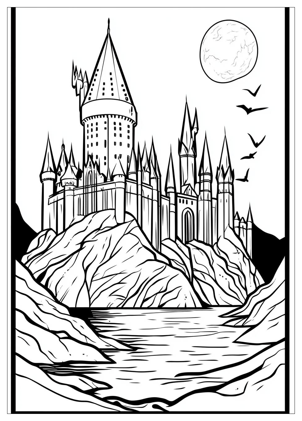 Hogwarts Ausmalbilder 17