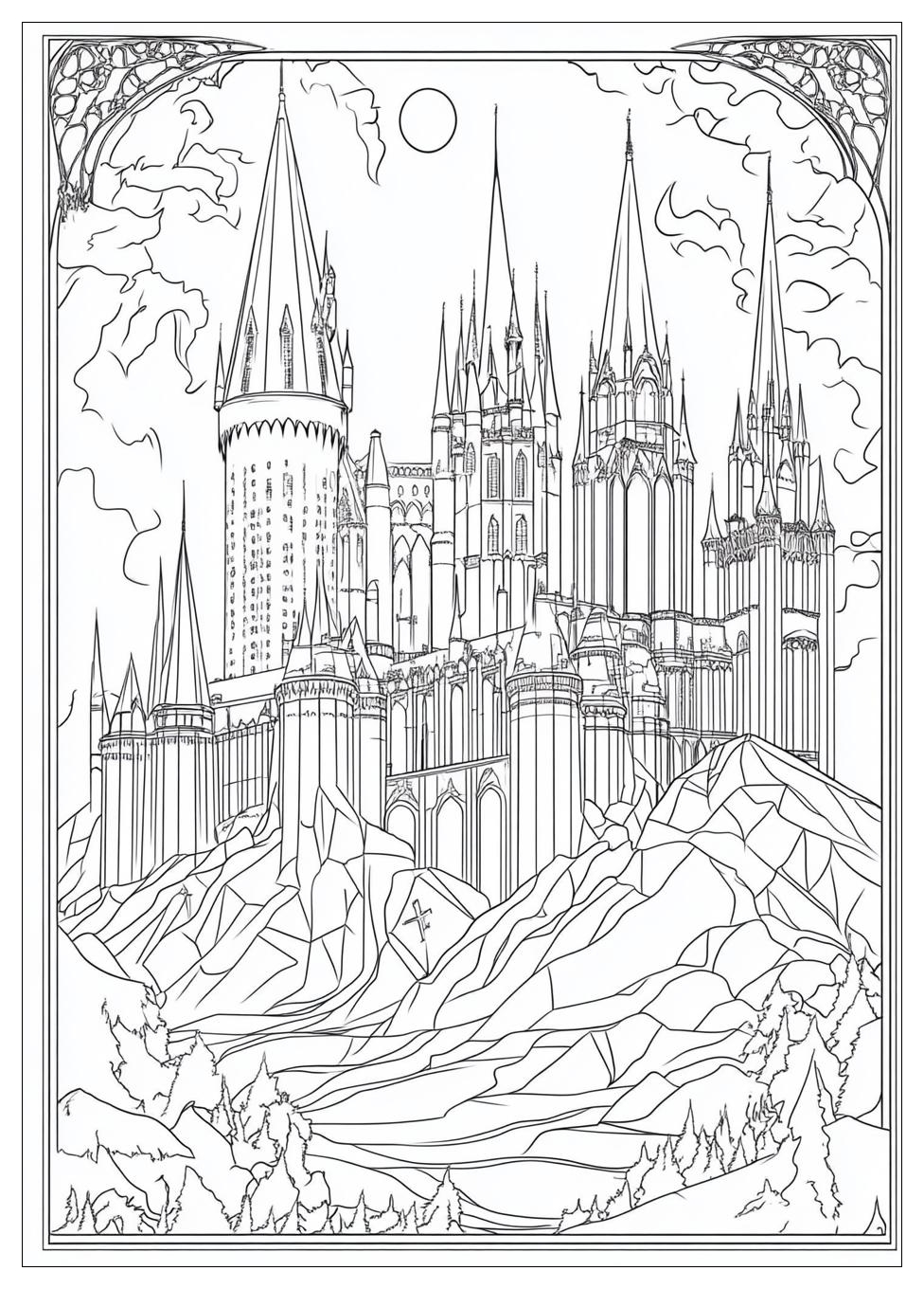 Hogwarts Ausmalbilder 18