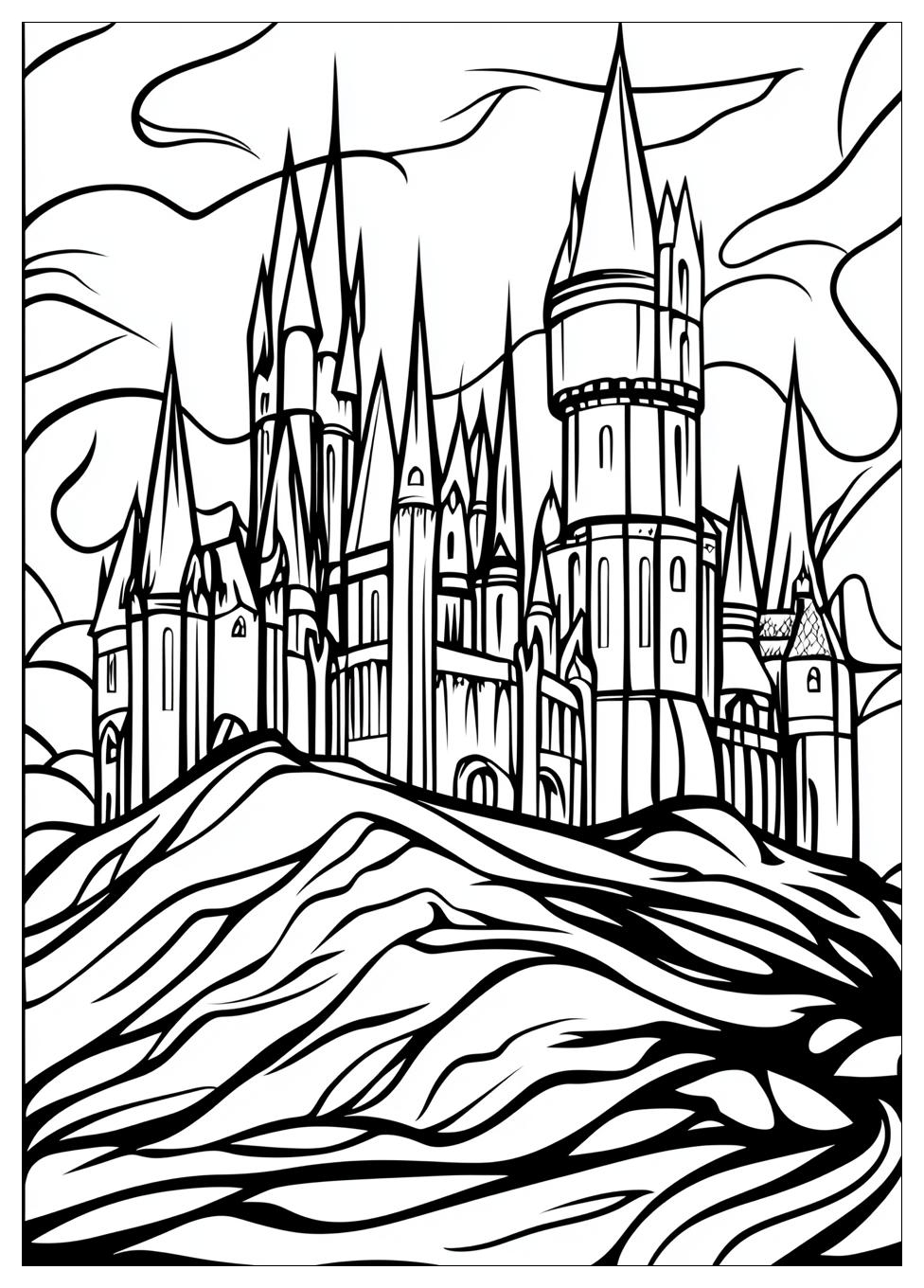Hogwarts Ausmalbilder 2