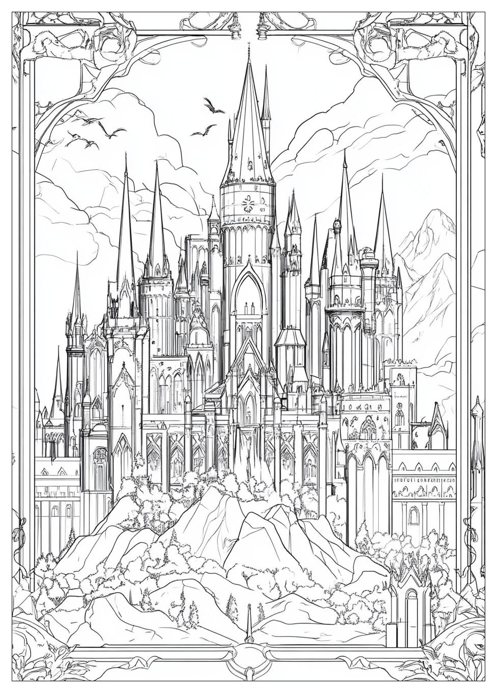 Hogwarts Ausmalbilder 21