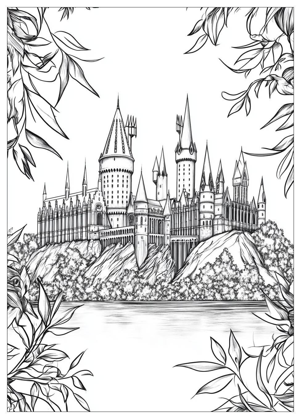 Hogwarts Ausmalbilder 23