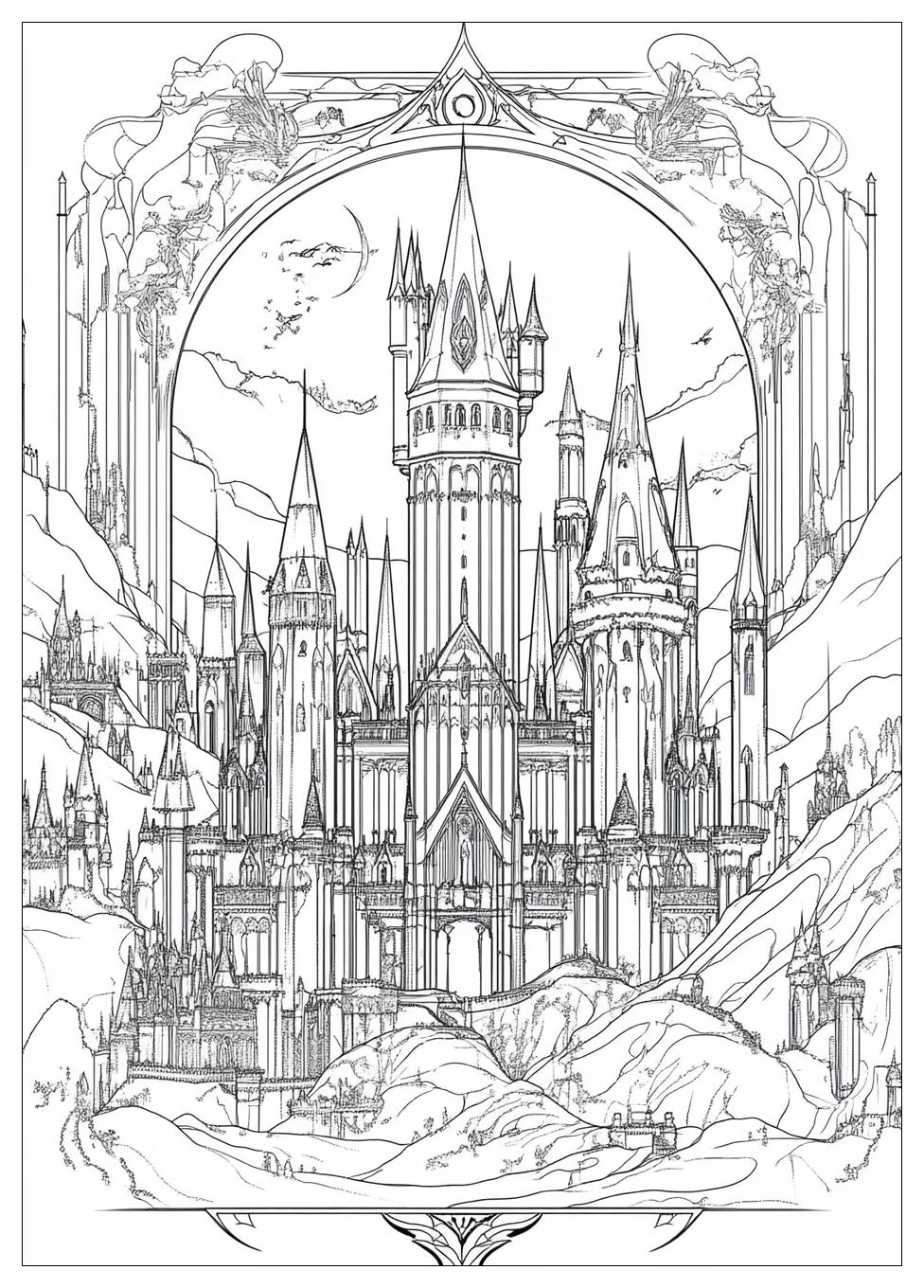 Hogwarts Ausmalbilder 24