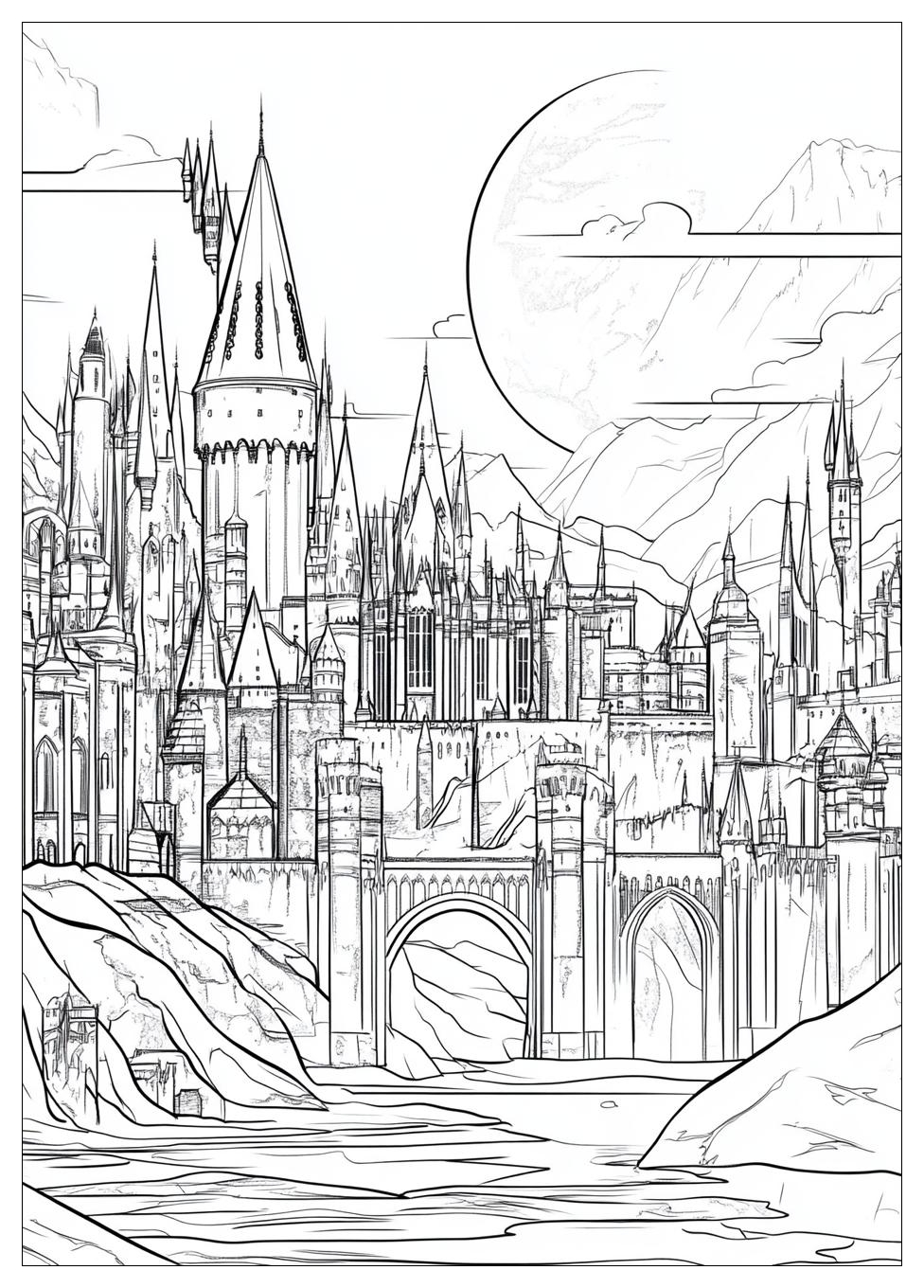Hogwarts Ausmalbilder 3