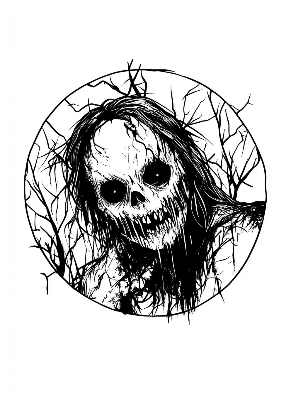 Horror Ausmalbilder 10