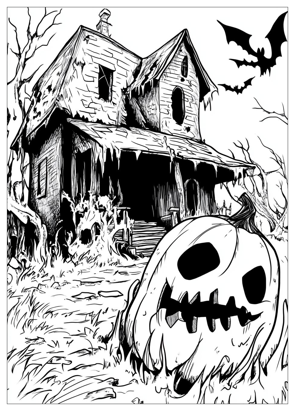 Horror Ausmalbilder 2