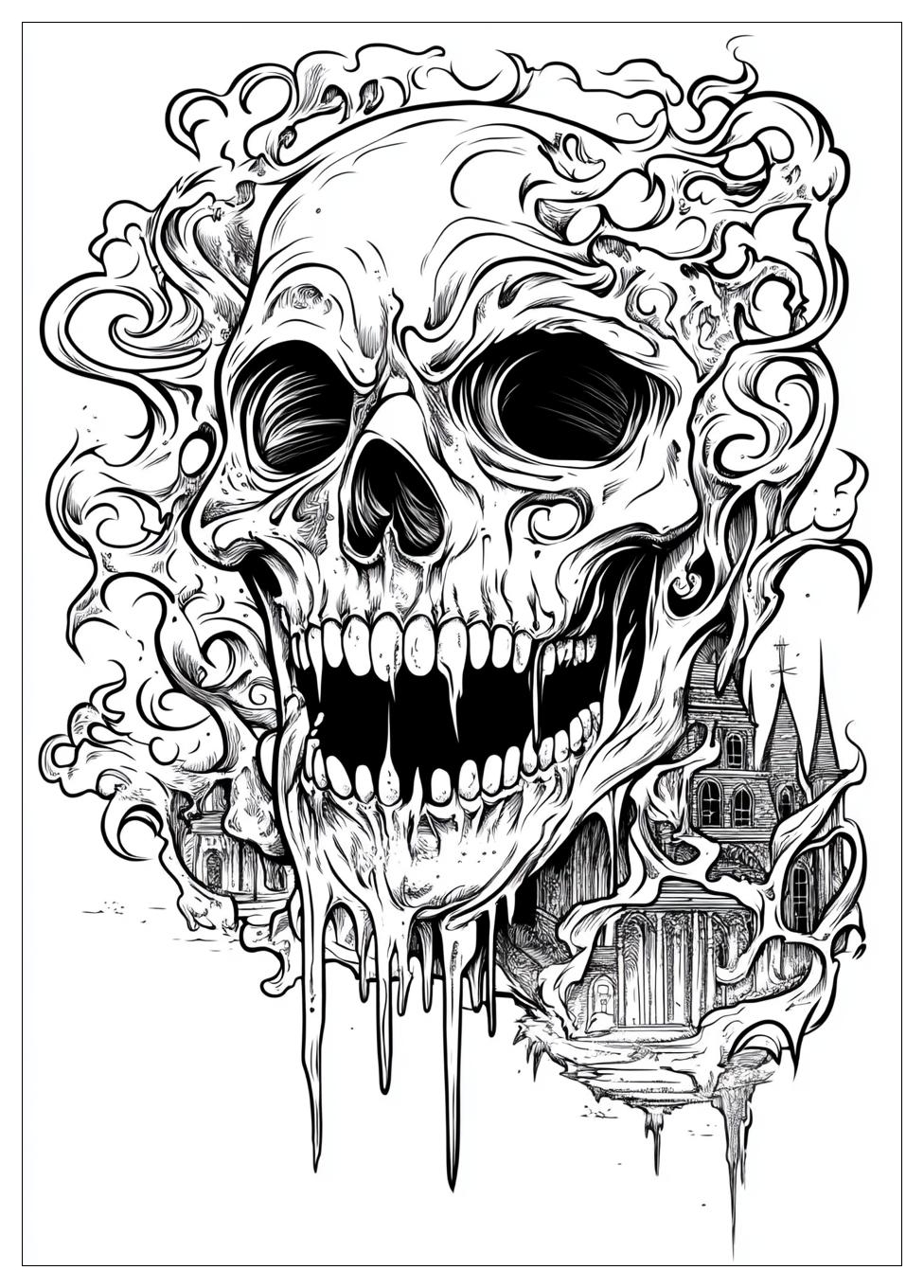 Horror Ausmalbilder 6