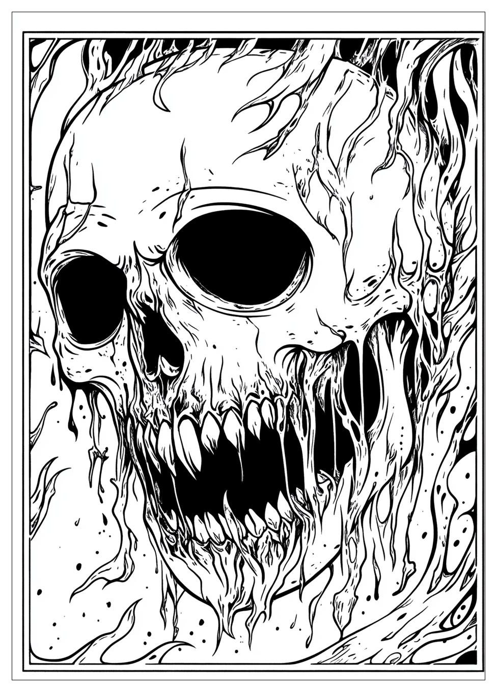 Horror Ausmalbilder 8