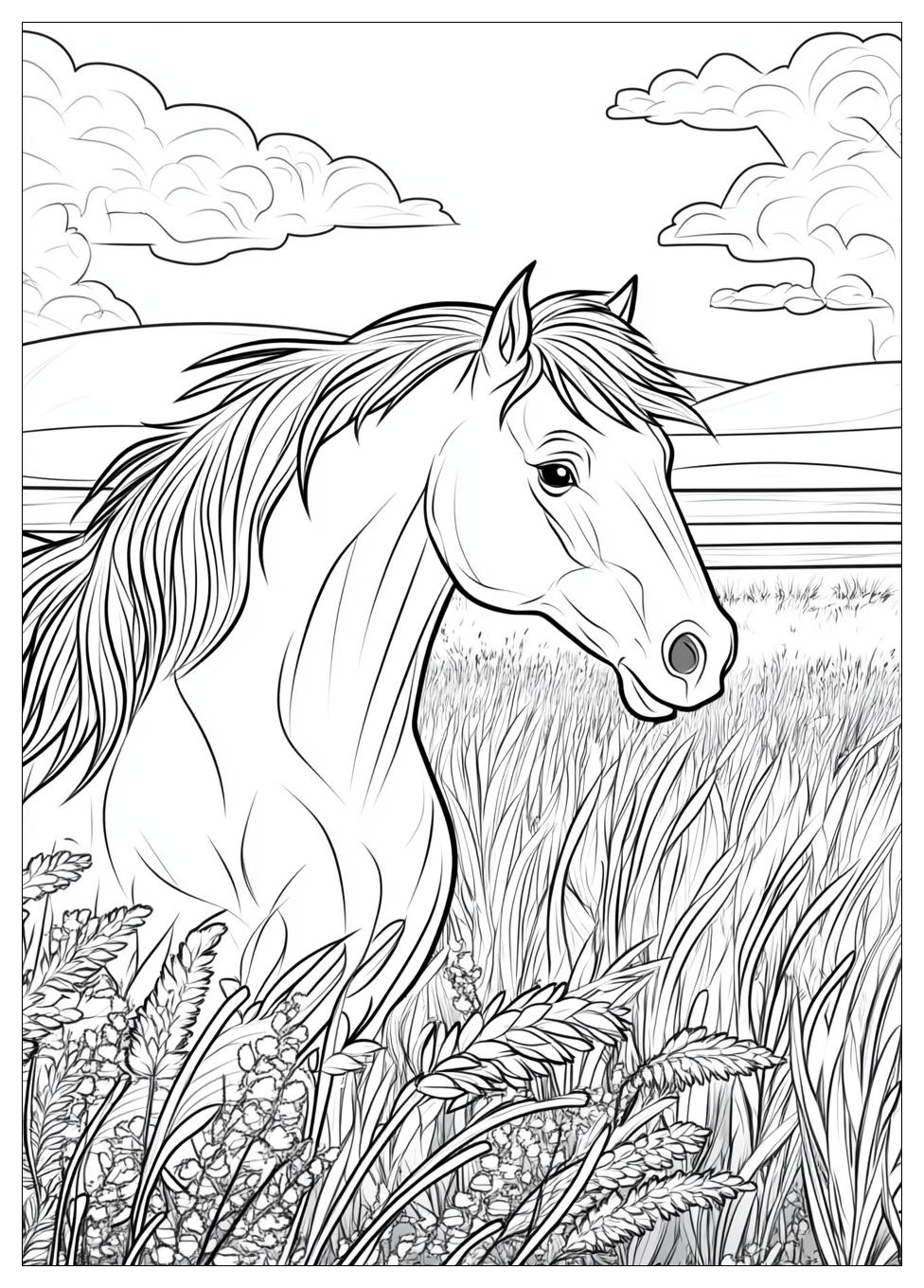 Horse Club Ausmalbilder 2