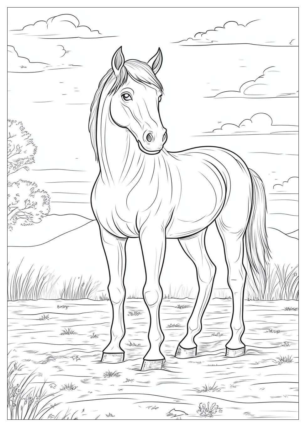 Horse Club Ausmalbilder 5