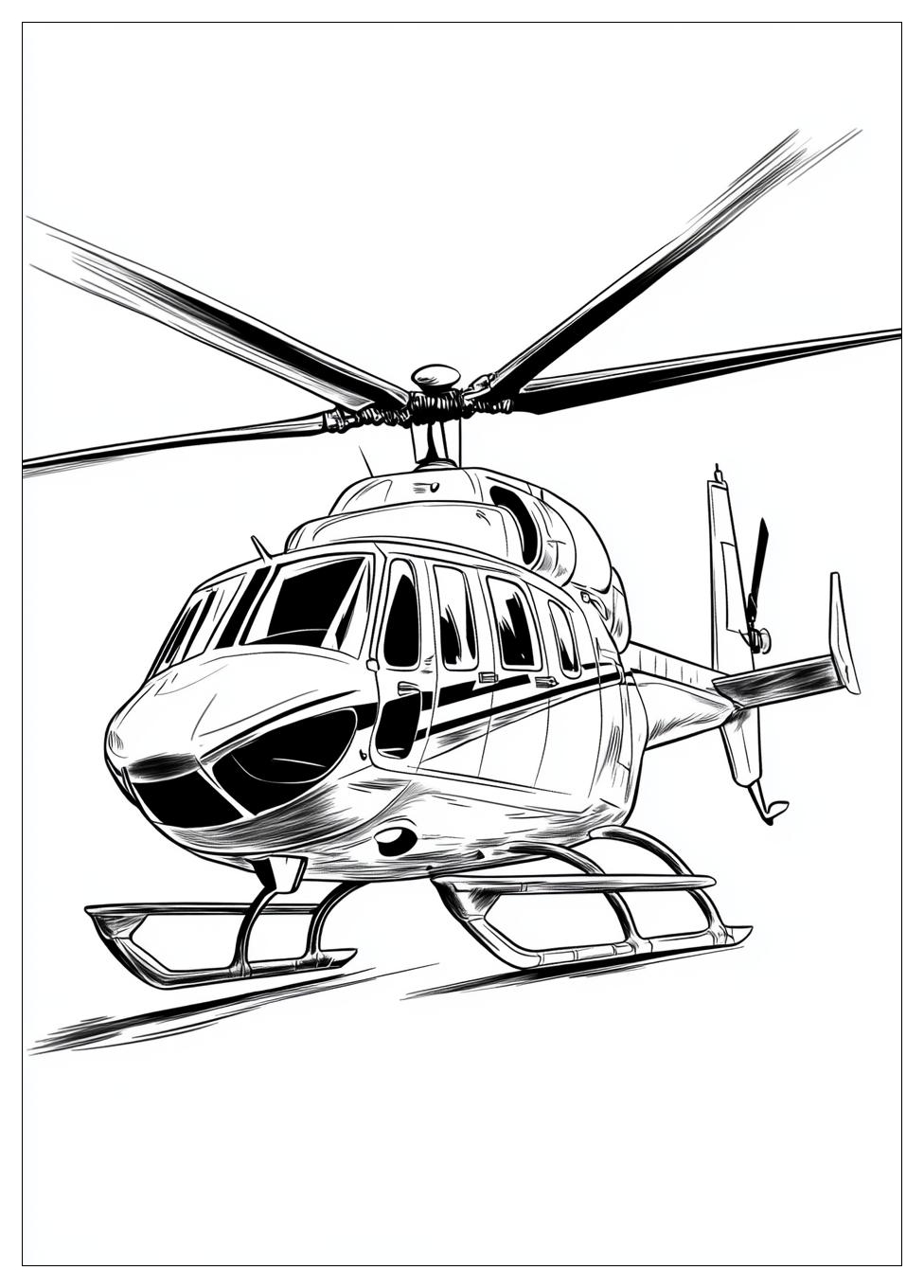 Hubschrauber Ausmalbilder 17