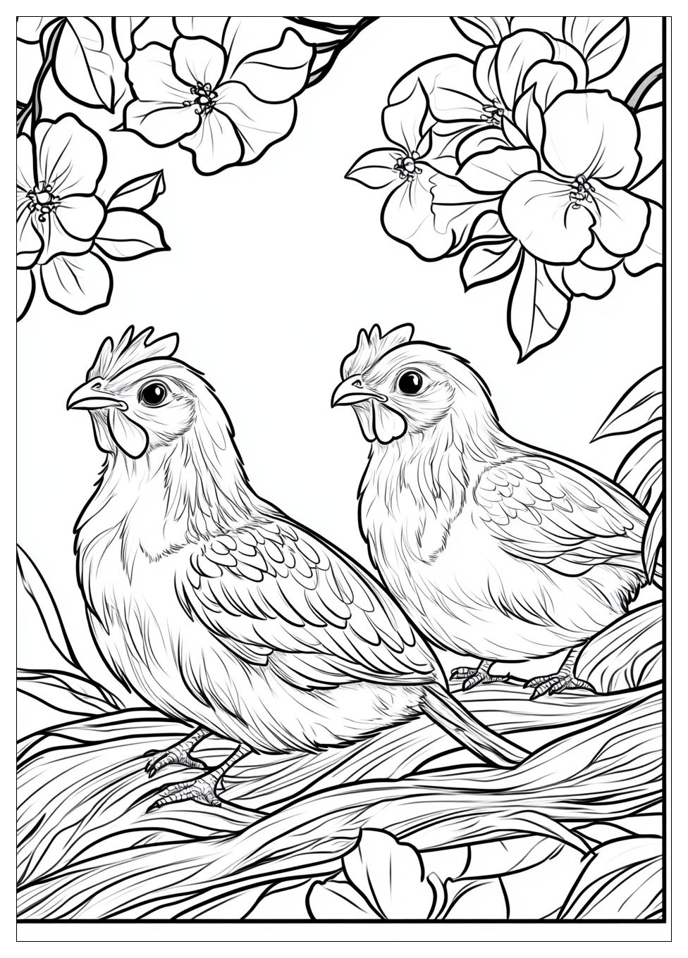 Huhn Ausmalbilder 8