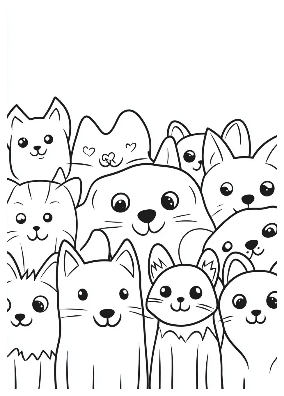 Hunde Und Katzen Ausmalbilder 17
