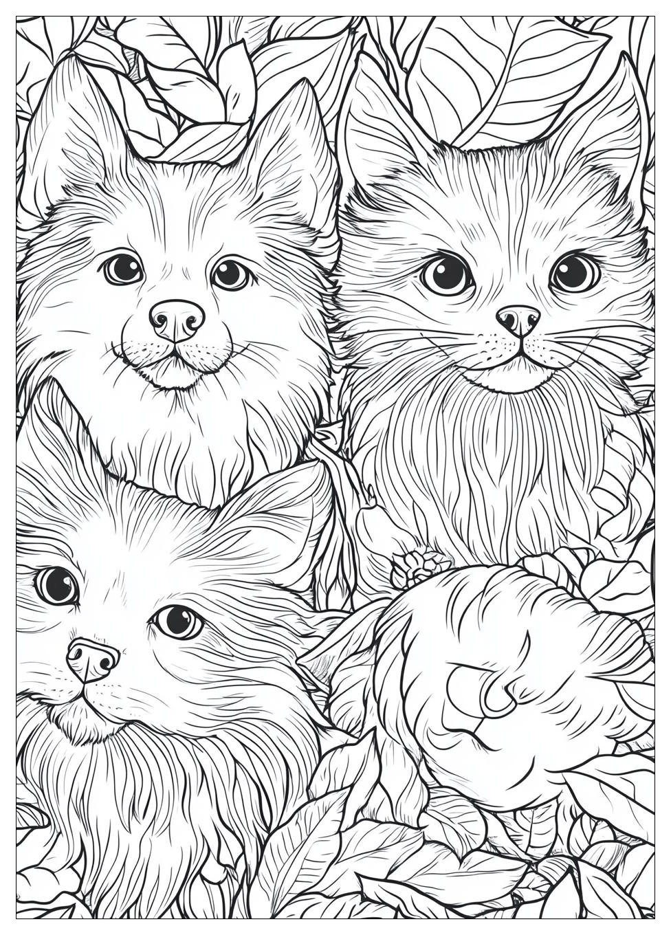 Hunde Und Katzen Ausmalbilder 22