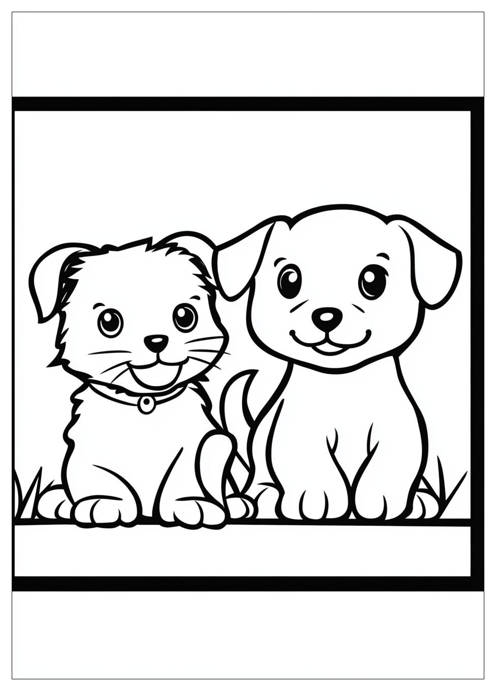 Hunde Und Katzen Ausmalbilder 9