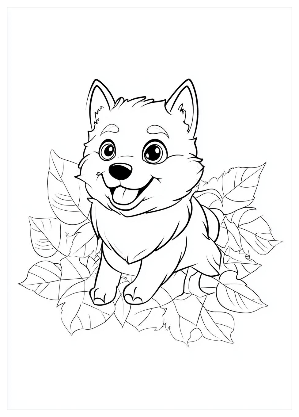 Husky Ausmalbilder 11
