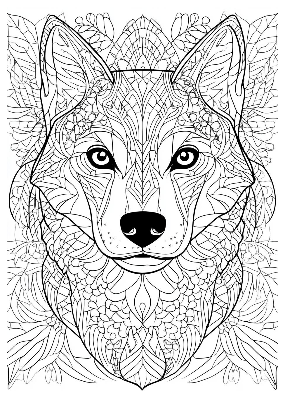 Husky Ausmalbilder 2