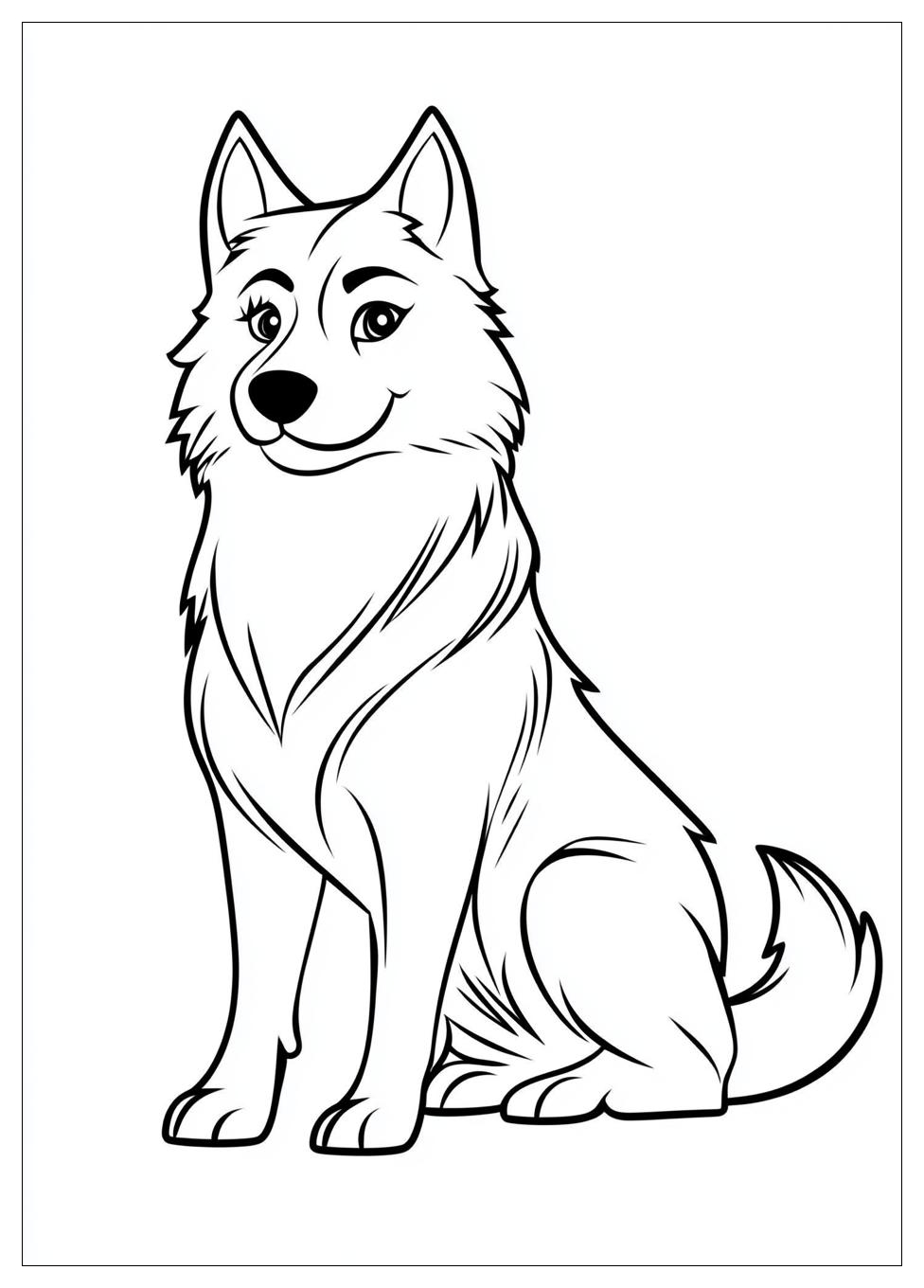 Husky Ausmalbilder 23