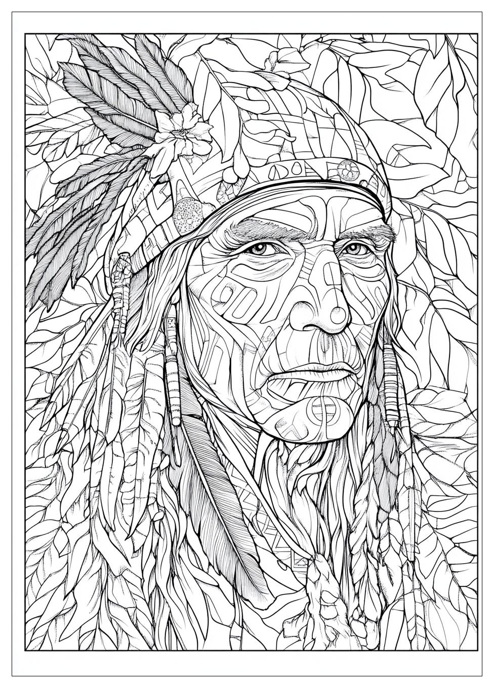 Indianer Ausmalbilder 24