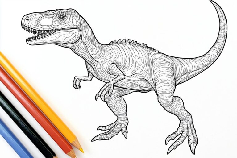 Indoraptor Ausmalbilder : Indoraptor Malvorlagen