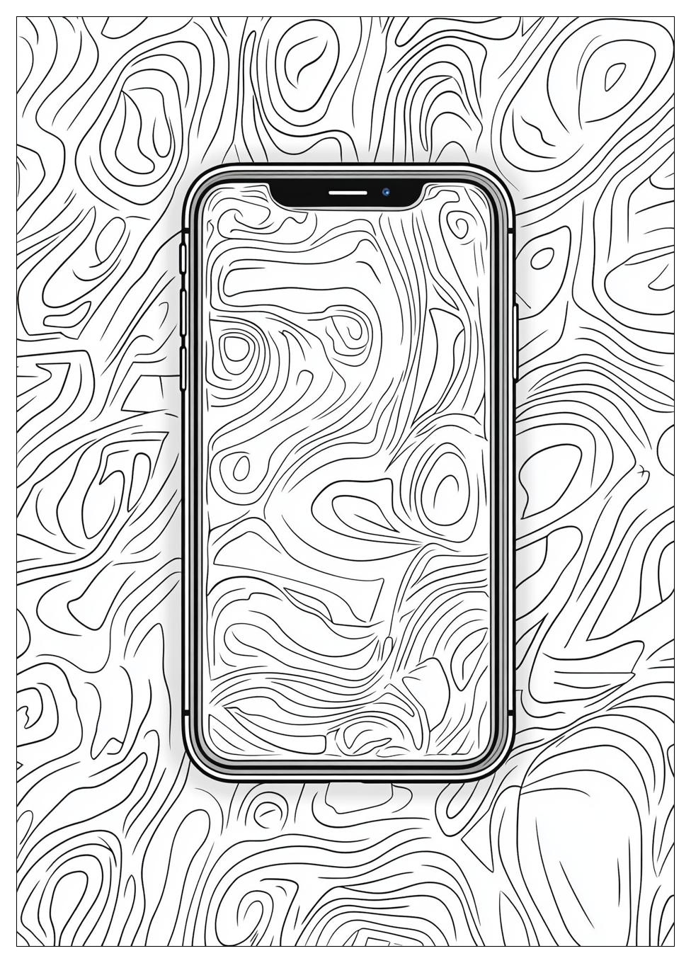 Iphone Ausmalbilder 1