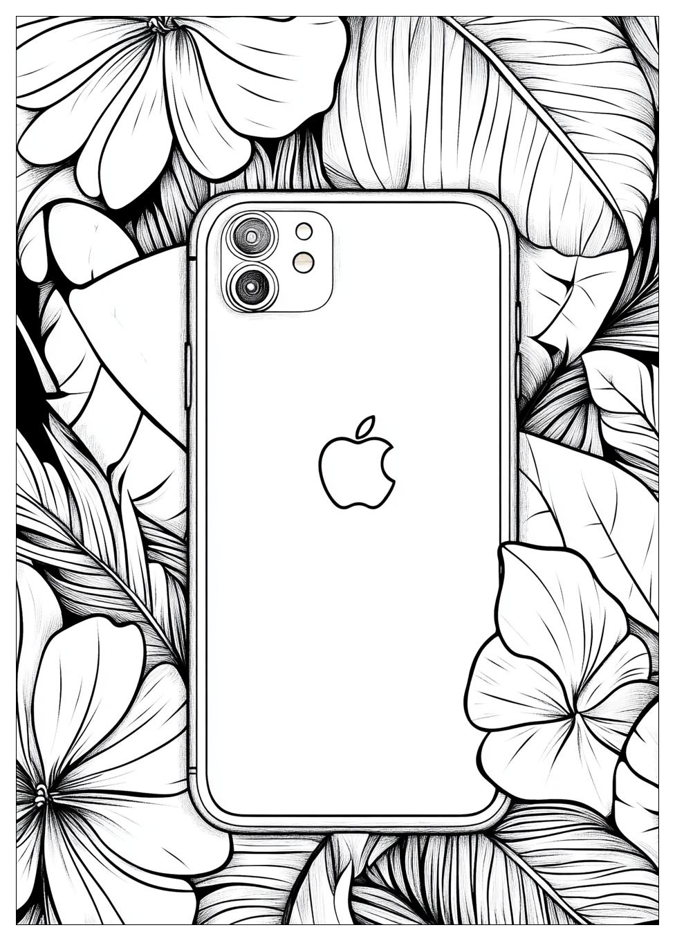 Iphone Ausmalbilder 13