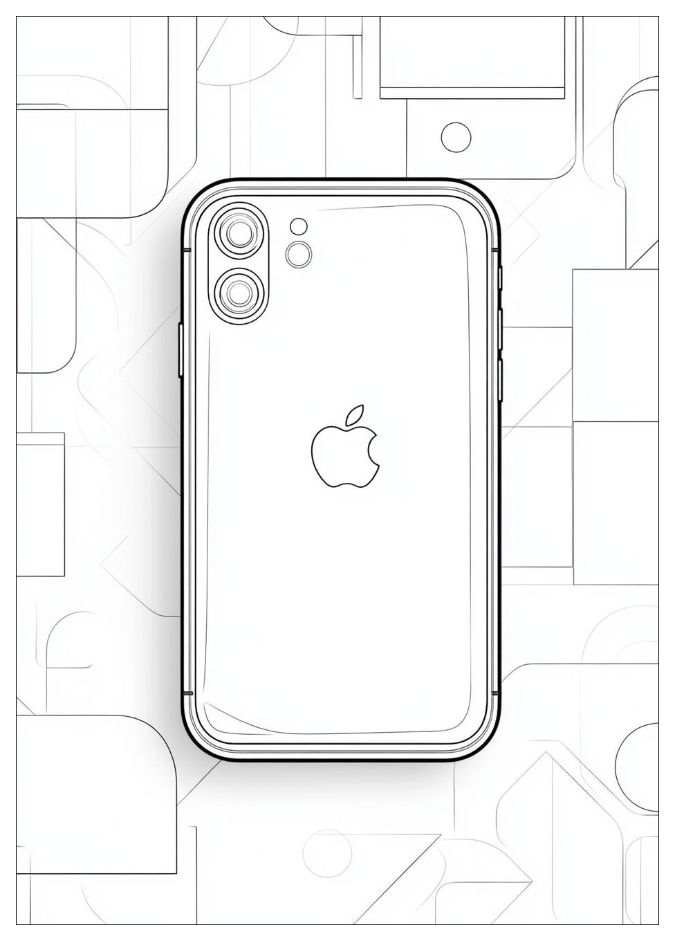 Iphone Ausmalbilder 3