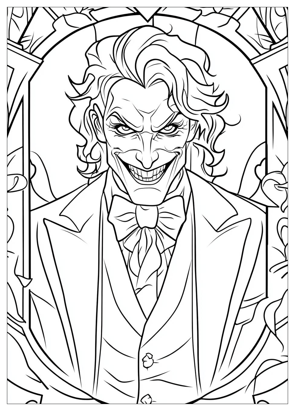 Joker Ausmalbilder 17