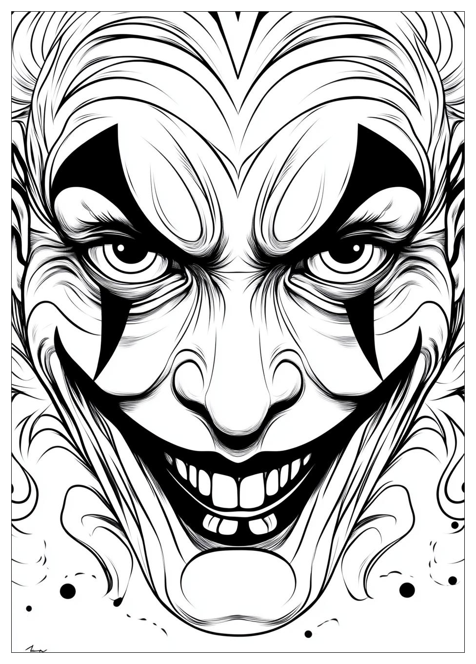 Joker Ausmalbilder 19