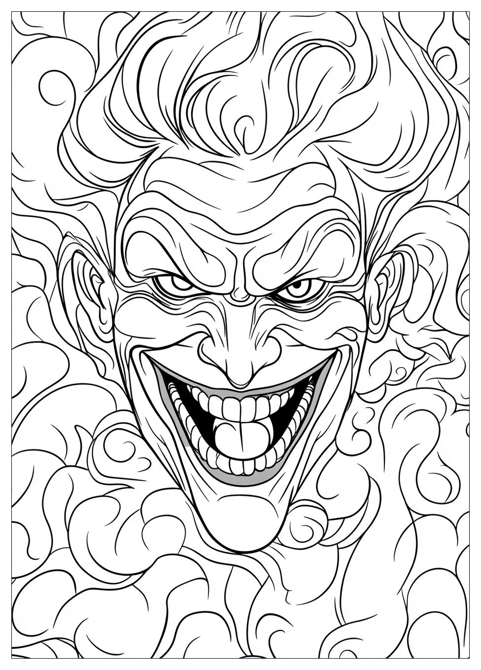 Joker Ausmalbilder 3