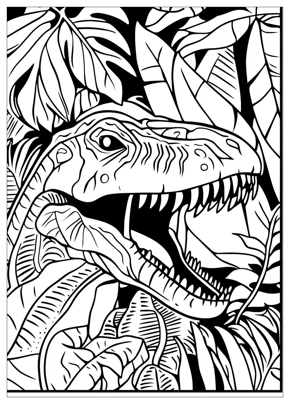 Jurassic Park Ausmalbilder 1