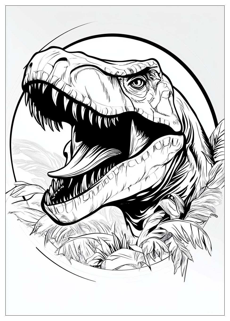 Jurassic Park Ausmalbilder 15