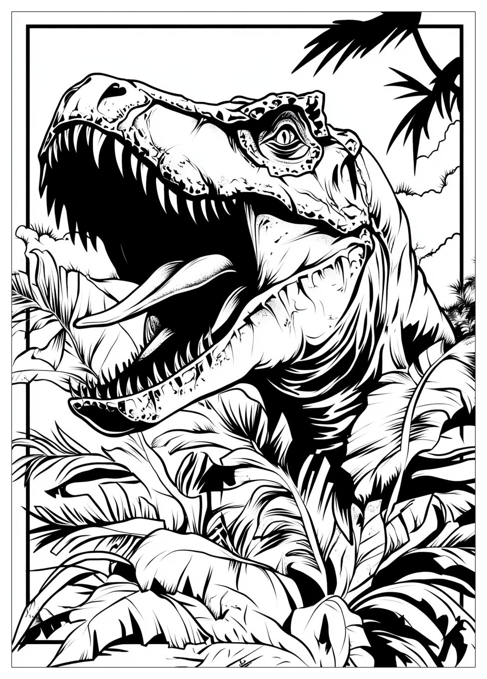 Jurassic Park Ausmalbilder 16