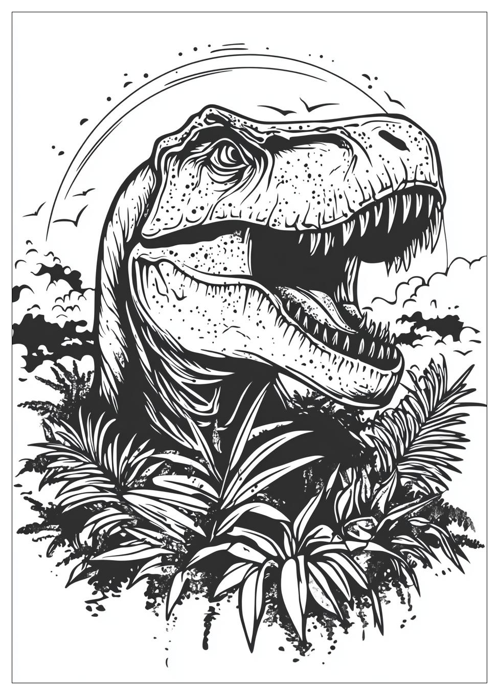 Jurassic Park Ausmalbilder 2