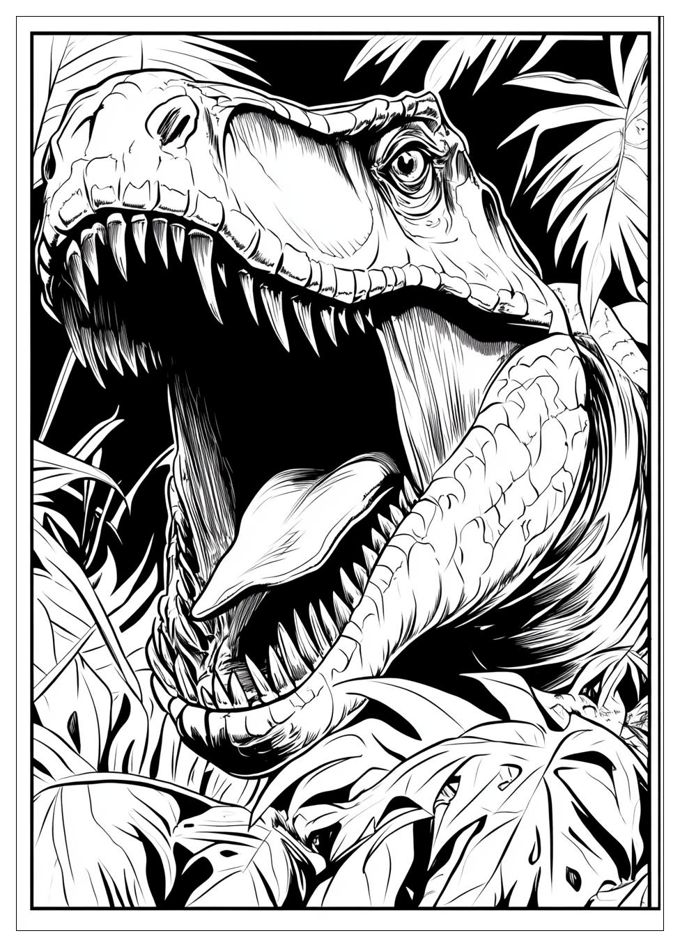 Jurassic Park Ausmalbilder 21