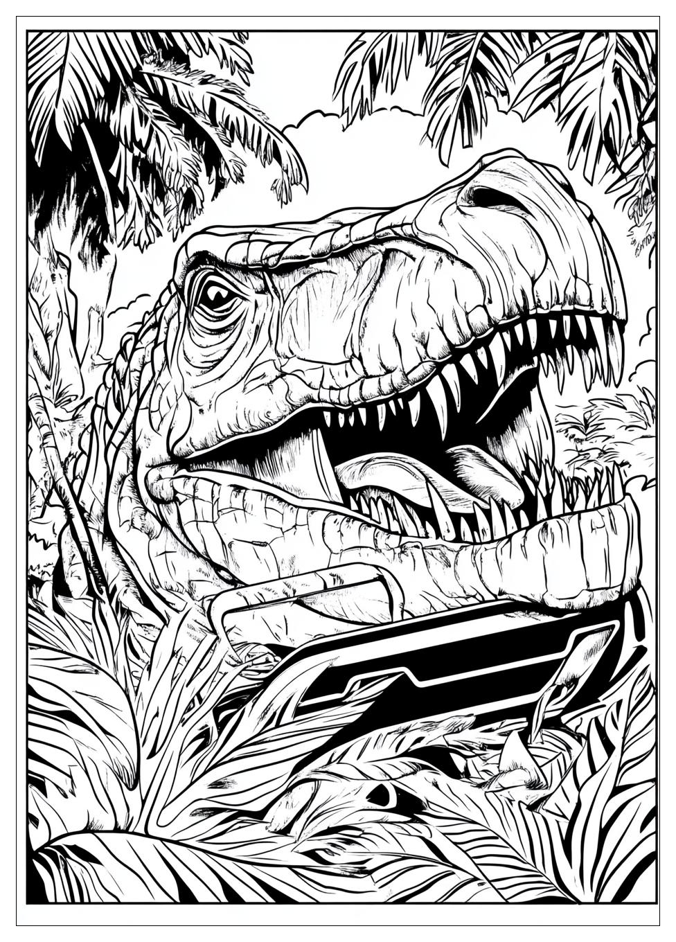 Jurassic Park Ausmalbilder 23