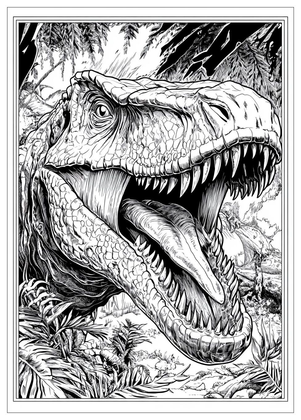 Jurassic Park Ausmalbilder 24