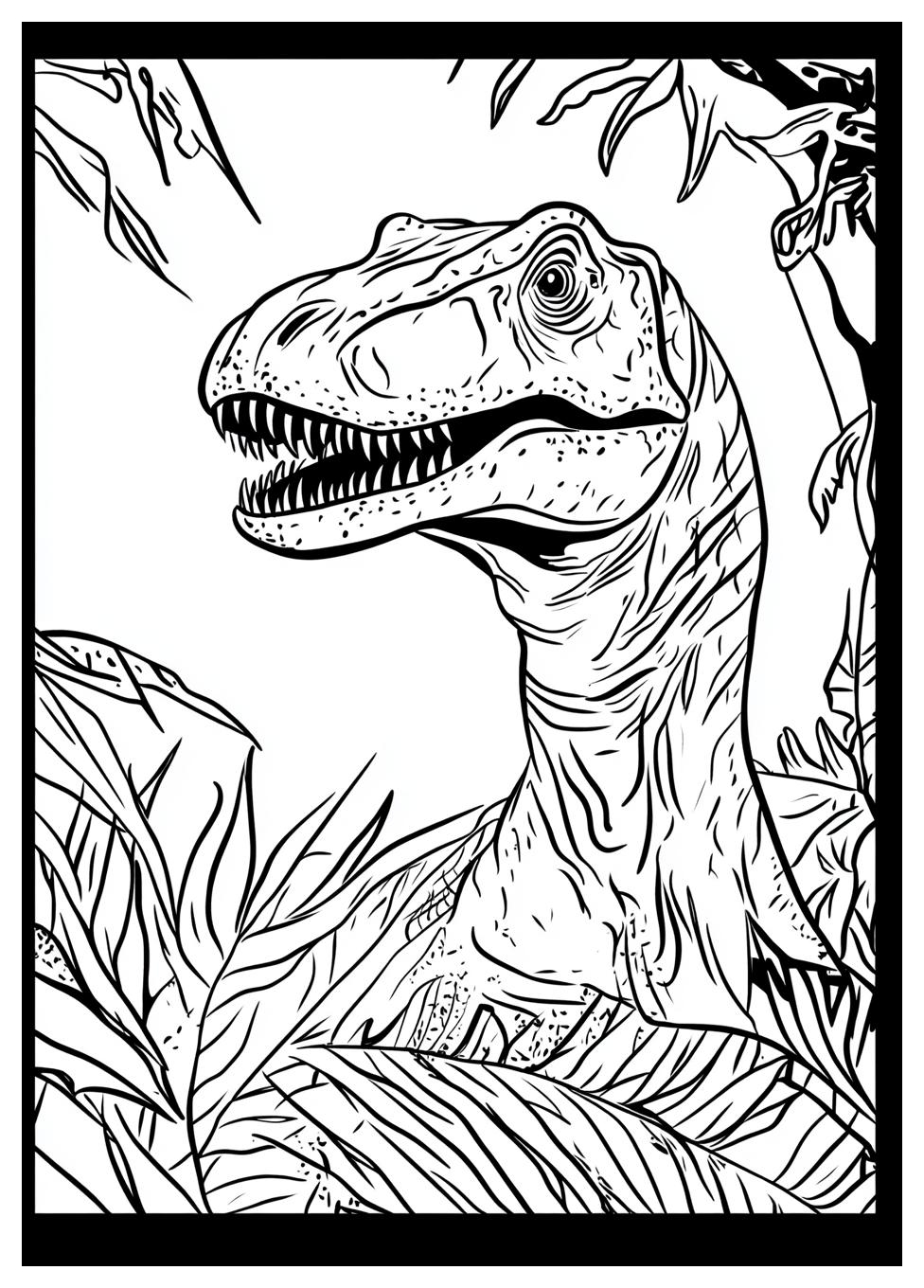 Jurassic Park Ausmalbilder 7