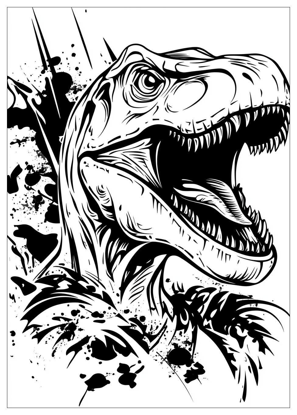 Jurassic Park Ausmalbilder 9