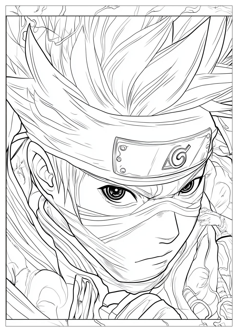 Kakashi Ausmalbilder 12