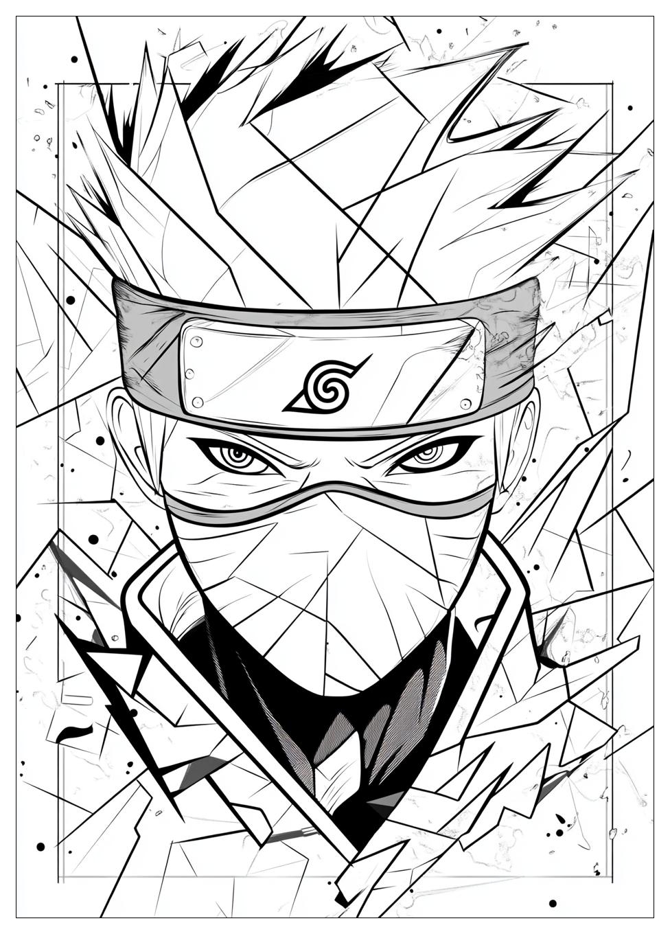 Kakashi Ausmalbilder 14
