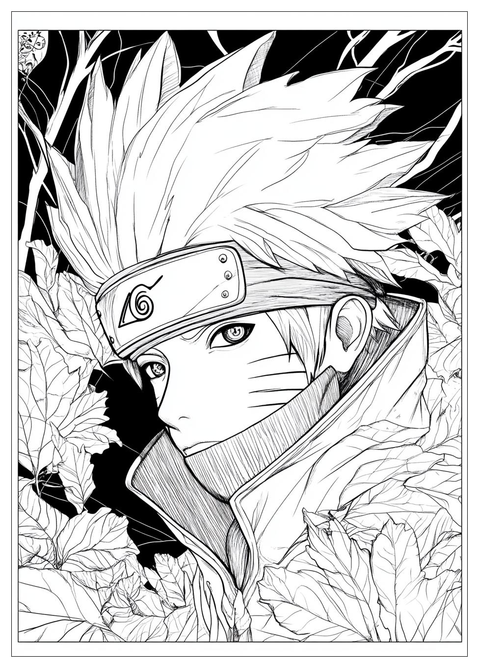 Kakashi Ausmalbilder 18