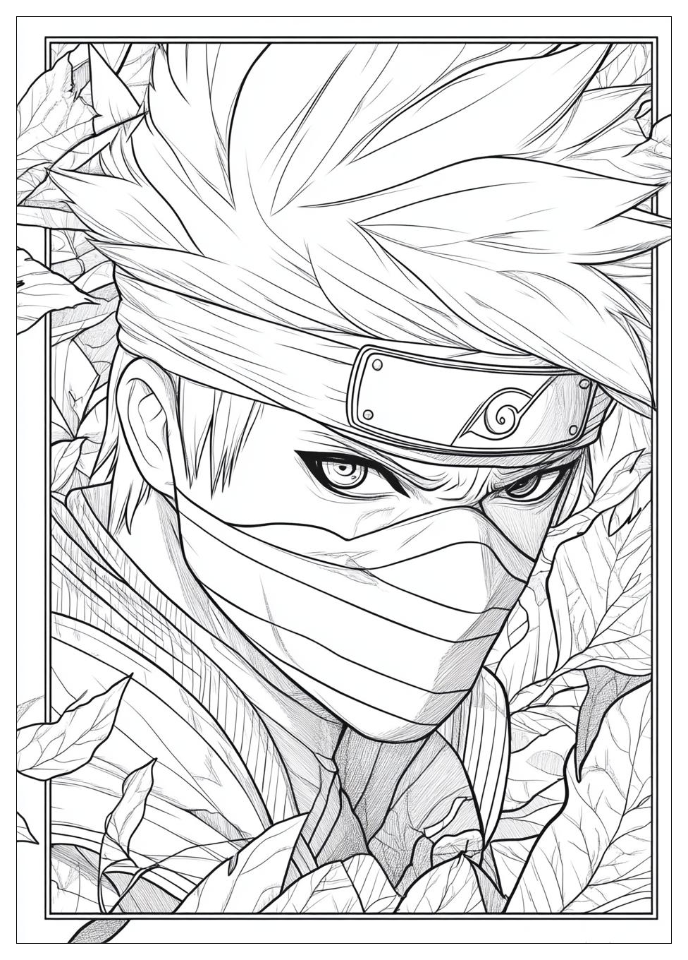Kakashi Ausmalbilder 22